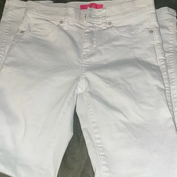 Lilly Pulitzer White Skinny Jeans - Picture 8 of 8